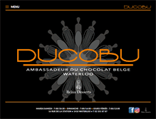 Tablet Screenshot of ducobu.be